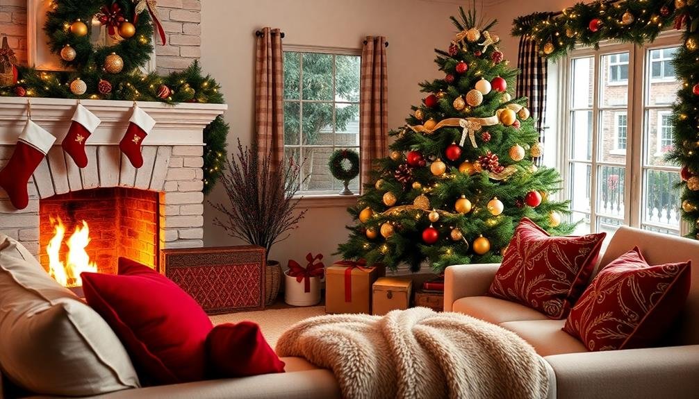 essential christmas living room decor