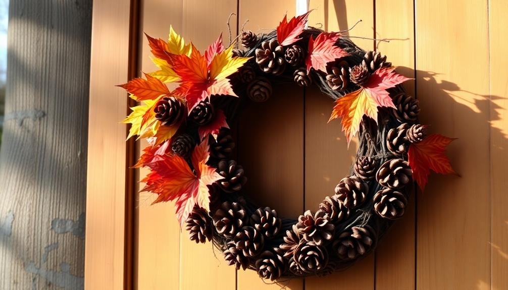 festive pinecone decor craft