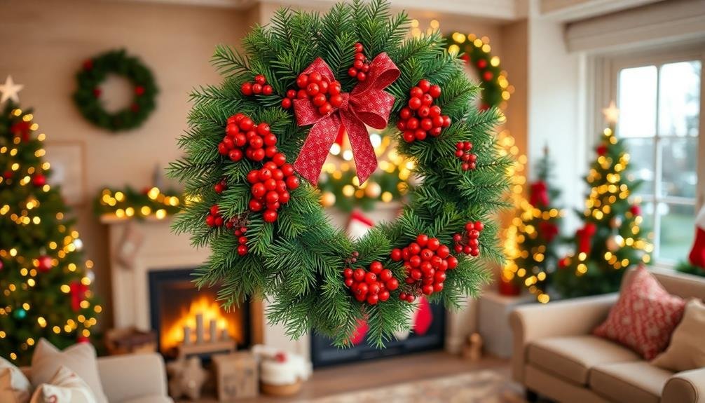 festive seasonal door decorations