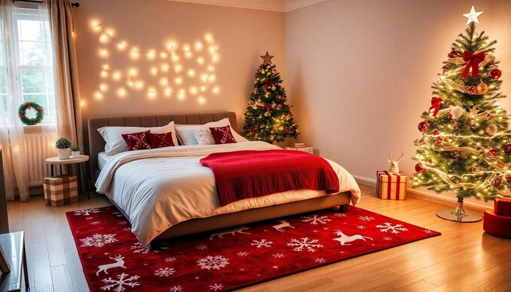 festive seasonal floor decor