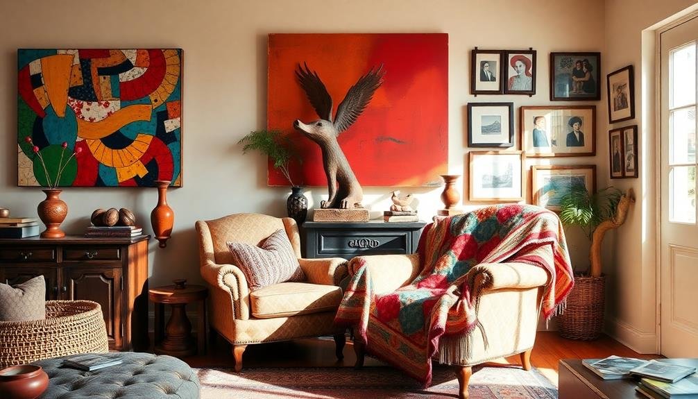 flea market art treasures