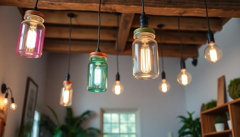 handcrafted hanging light fixtures