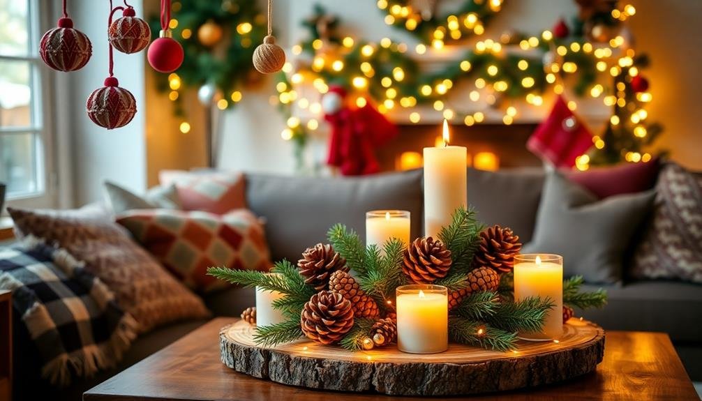 handcrafted holiday decorations ideas