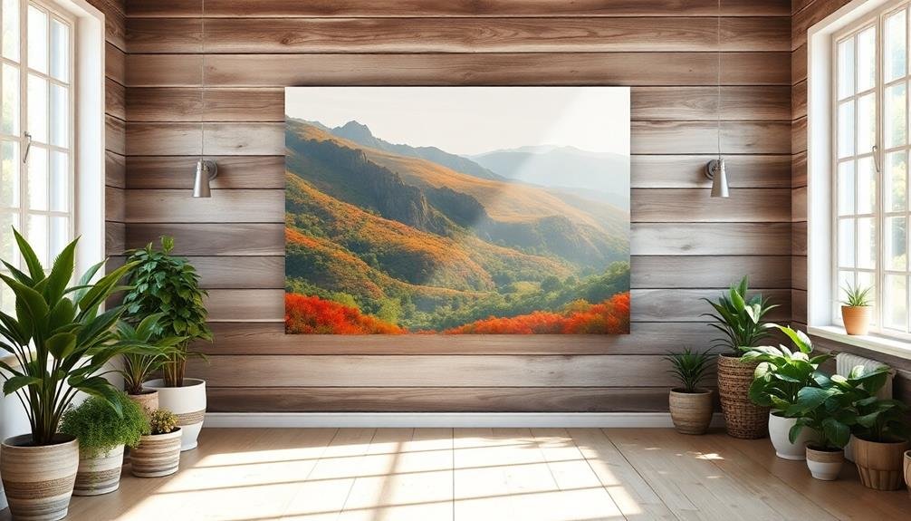 homemade canvas art transfers