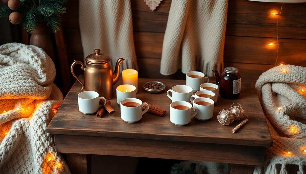 hot beverage station setup