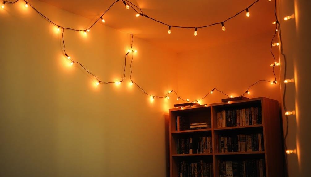 illuminate with string lights