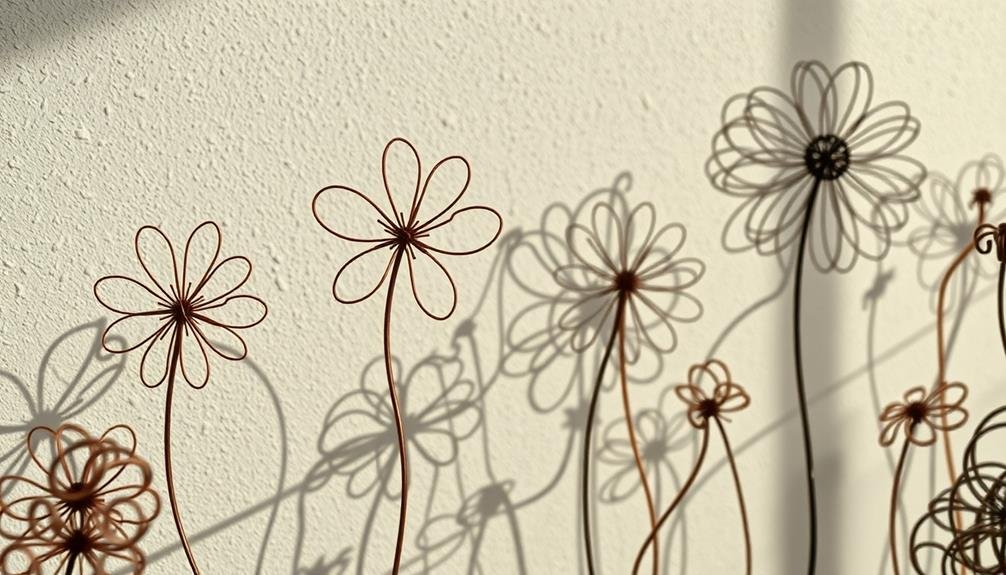 intricate metal wire art