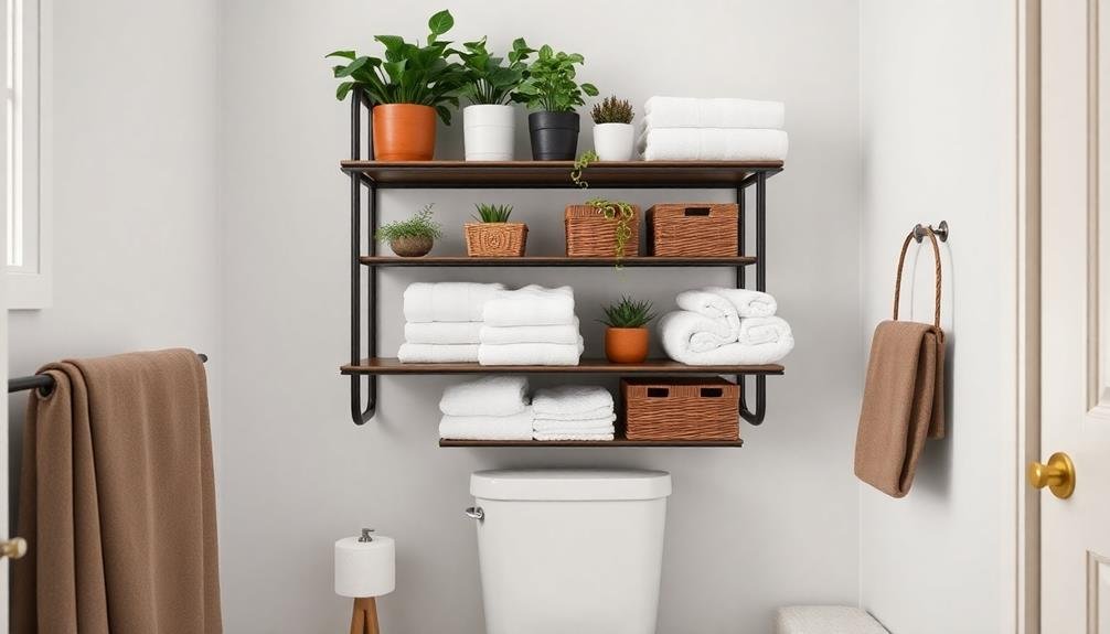 maximize bathroom space efficiently