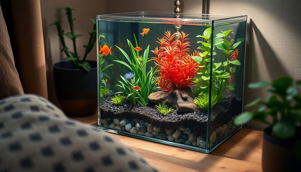 miniature water plant habitats