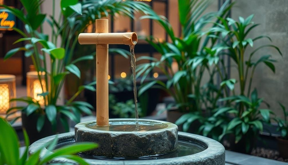 natural bamboo water channels