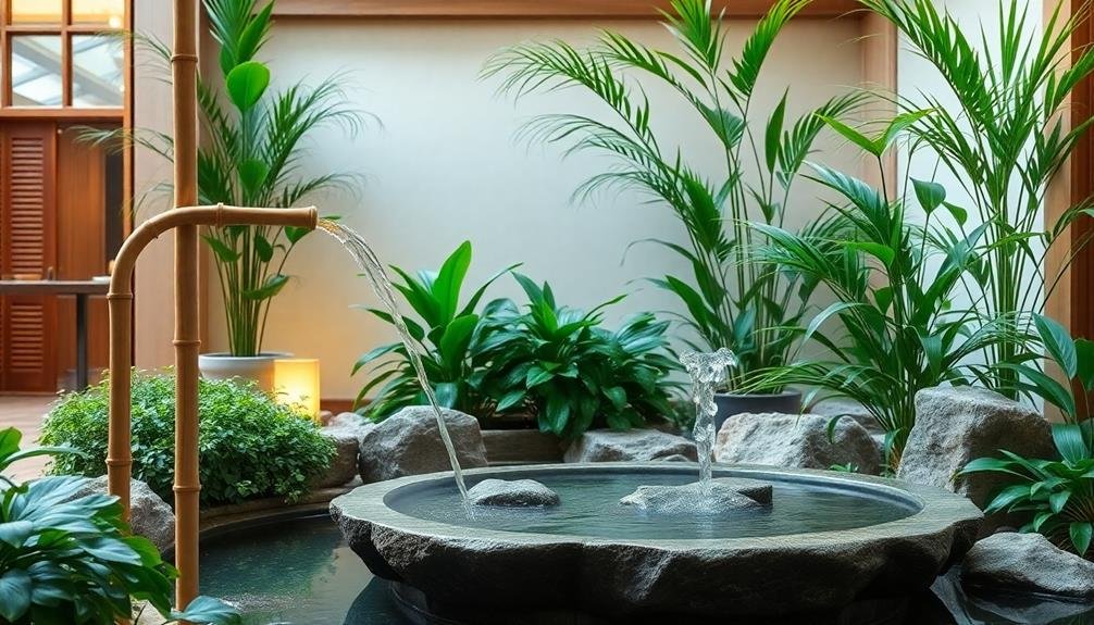 natural bamboo water channels