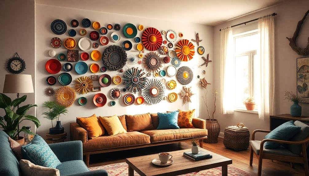 presenting completed artwork creatively