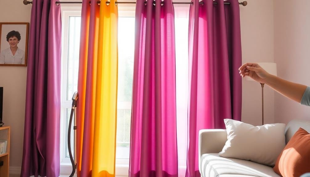 proper care for curtains