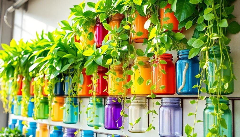 repurposed containers for creativity