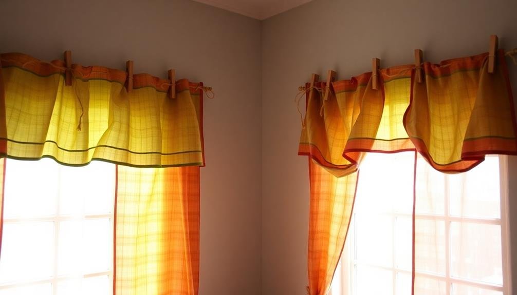 repurposed window treatment ideas