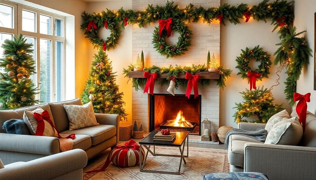 seasonal decor and arrangements