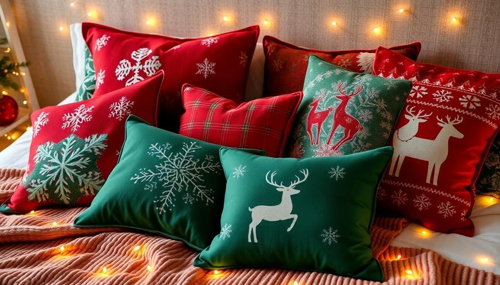 seasonal decorative cushion covers