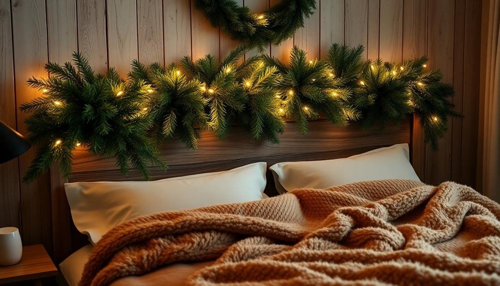 seasonal foliage decorative touches