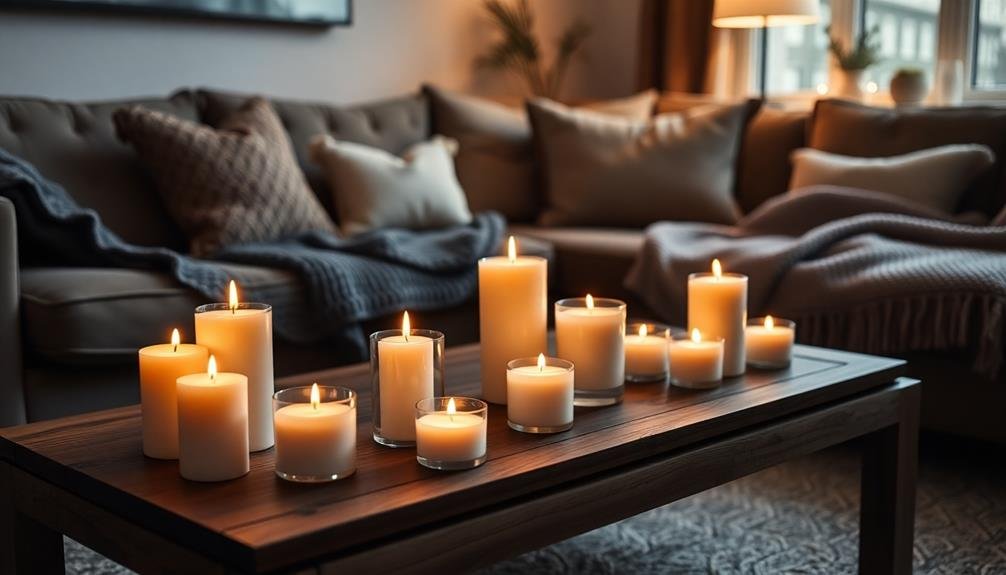 soft glow candle light