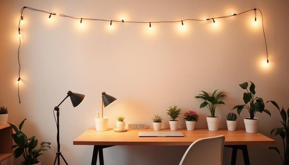 string lights create atmosphere