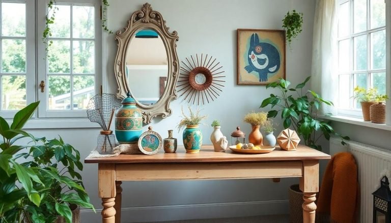 stylish flea market decor