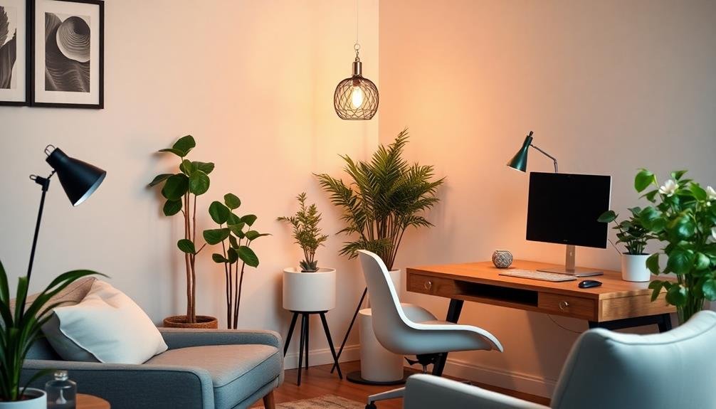 stylish illuminating home decor