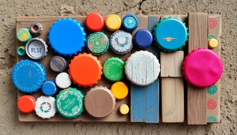 sustainable art from recyclables