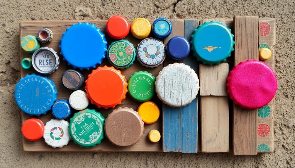 sustainable art from recyclables