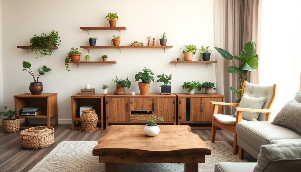 sustainable natural wood furniture