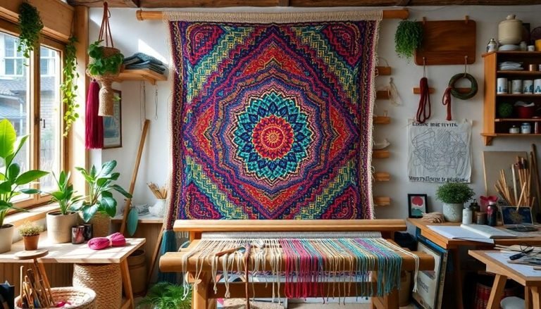 tapestry wall art creation