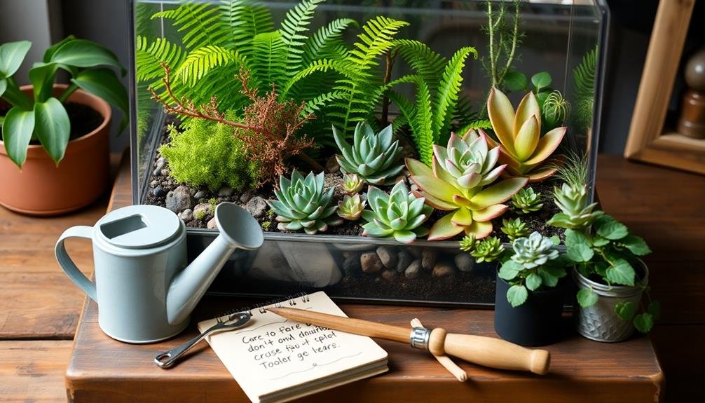 terrarium care and maintenance