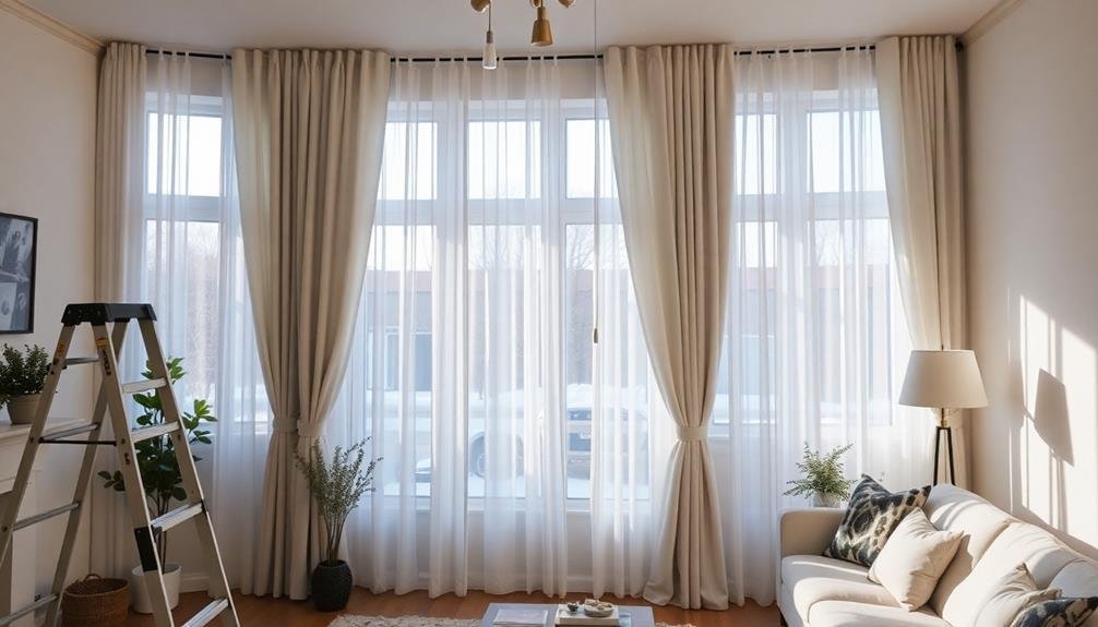 thermal curtains installation guide