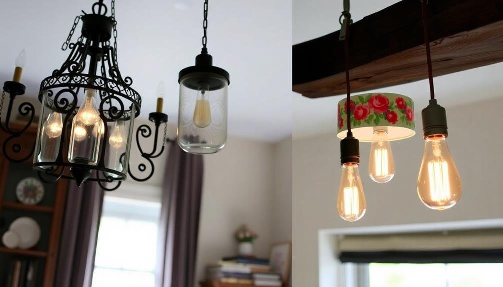 transform old fixtures creatively