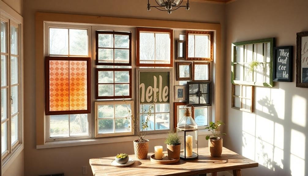 upcycled retro picture frames