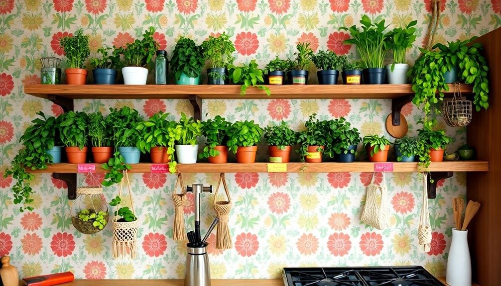 vertical herb garden project