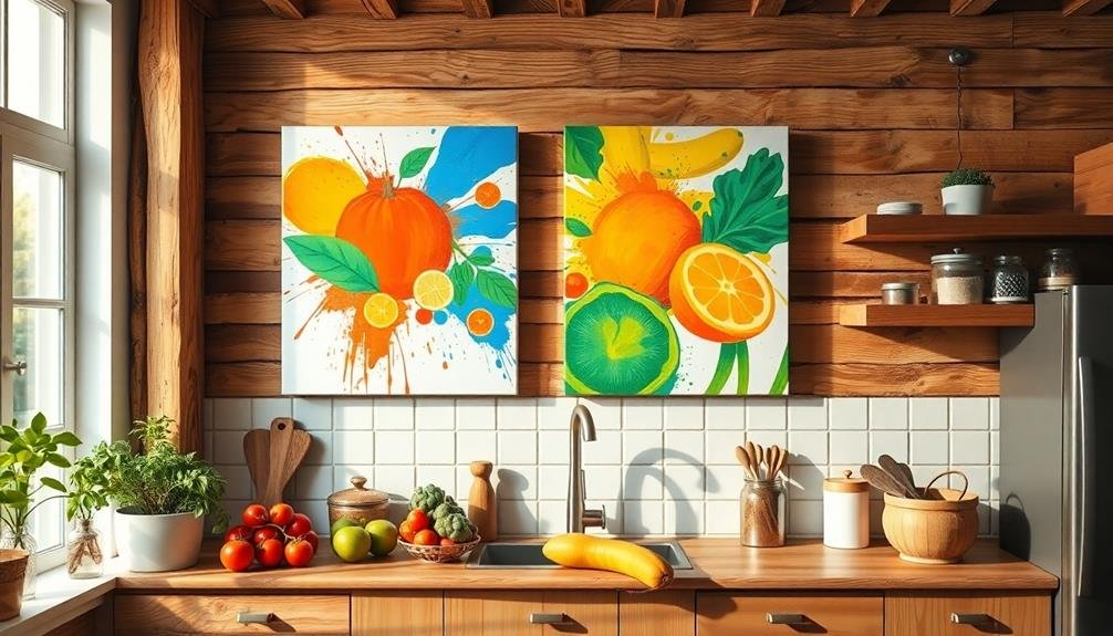 vibrant artistic canvas creations