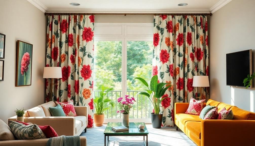 vibrant fabric pattern creations