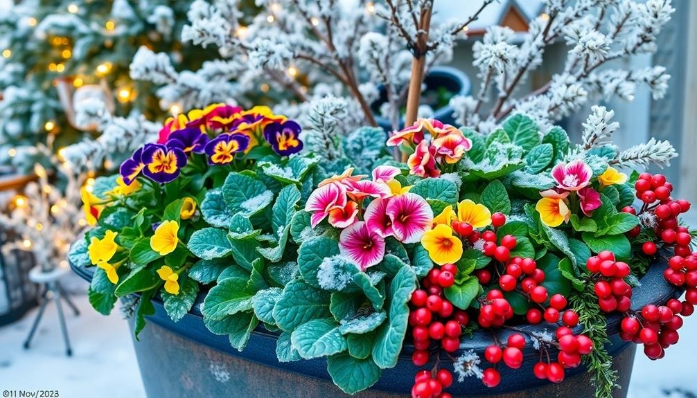vibrant seasonal container gardens