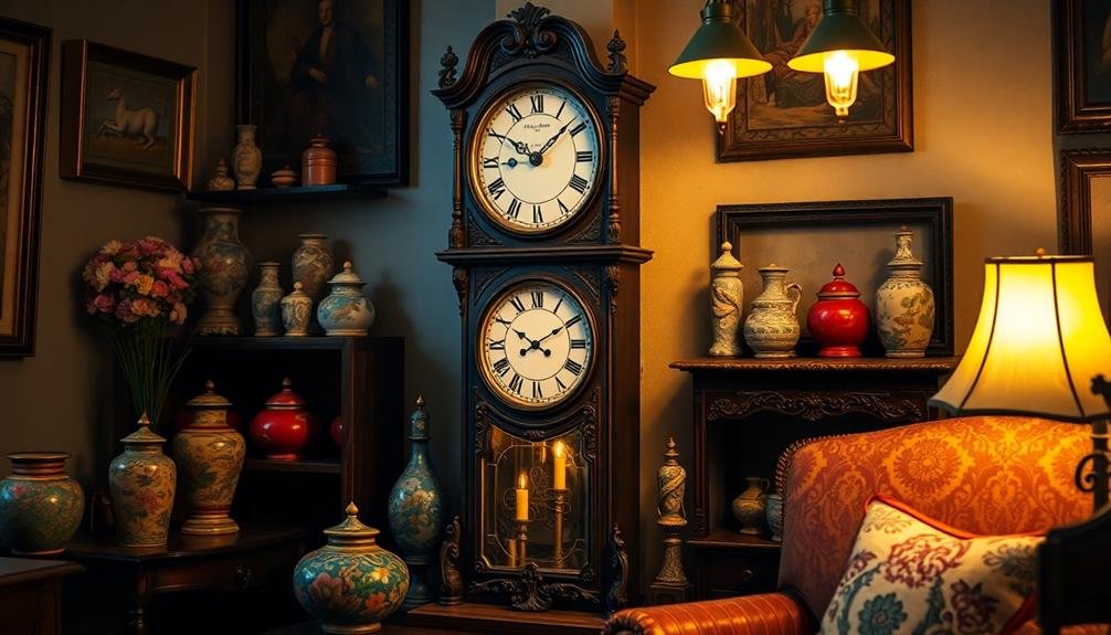 vintage timepiece collectibles showcase