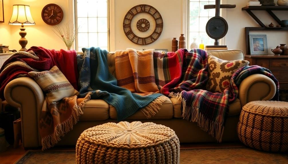 warm and inviting fabrics