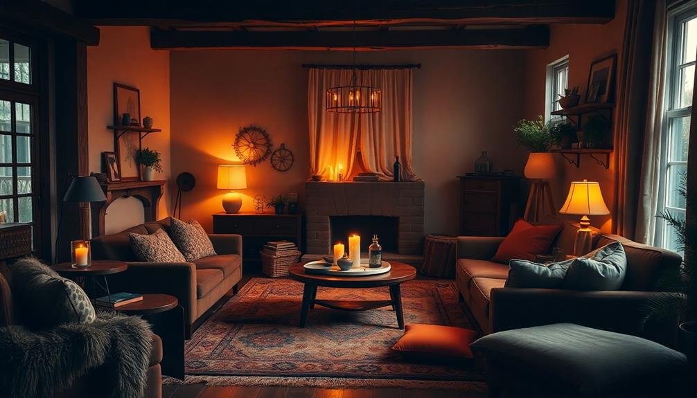 warm color palette embrace