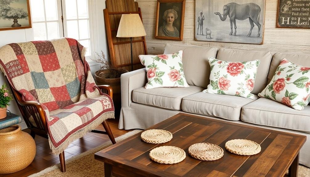 worn and weathered fabrics